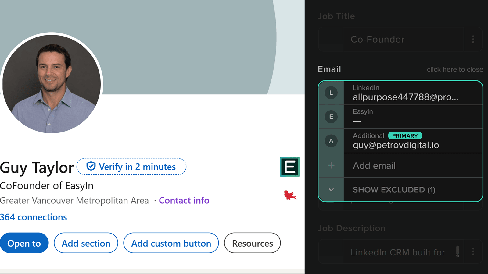 Get Verified Emails from LinkedIn