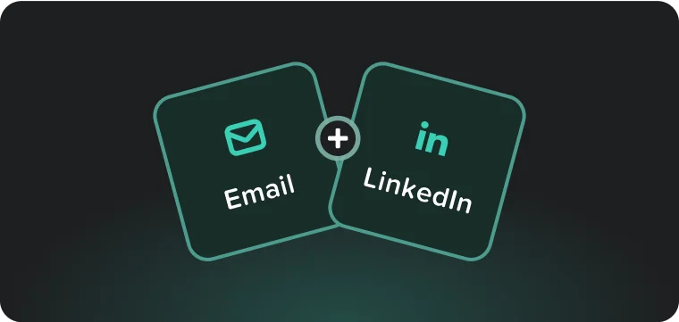 EasyIn step 2: message from one place using LinkedIn and email